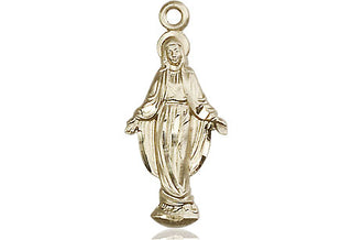 14kt Gold Miraculous Medal