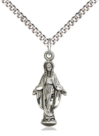 Pewter Miraculous Medal Catholic Jewelry
