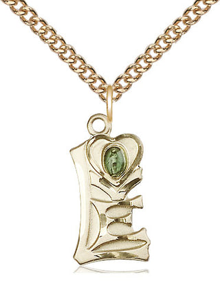 14kt Gold Miraculous Medal