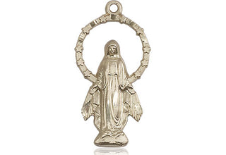 14kt Gold Miraculous Medal