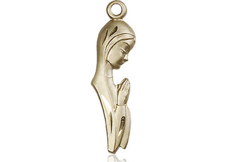 14kt Gold Madonna Medal