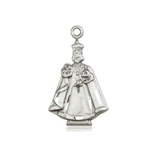 Sterling Silver Infant Figure Medal