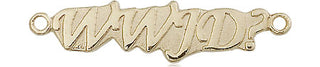 14kt Gold Wwjd Medal