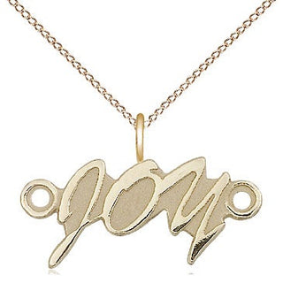 14kt Gold Joy Medal