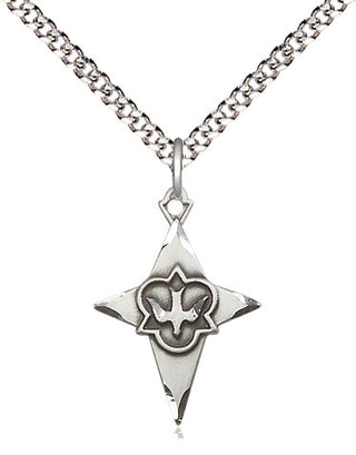 Sterling Silver Cross Medal Religious Jewelry