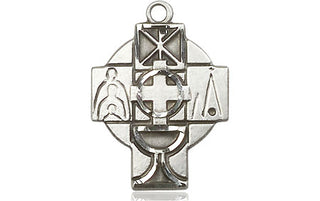 Sterling Silver Rcia Medal Religious Jewelry