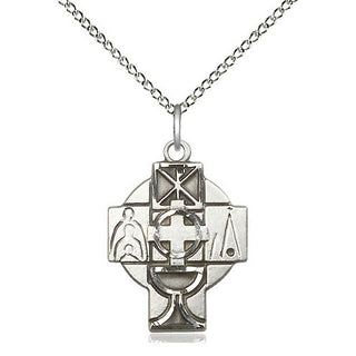 Sterling Silver Rcia Medal Religious Jewelry