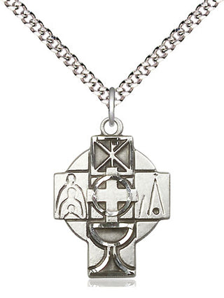 Sterling Silver Rcia Medal Religious Jewelry