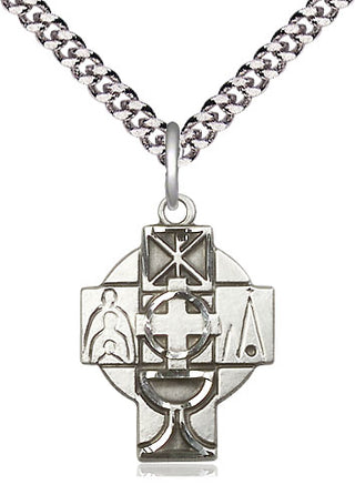 Sterling Silver Rcia Medal Religious Jewelry