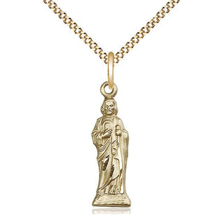 14kt Gold Filled Saint Jude Medal Catholic Jewelry