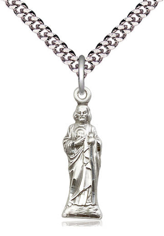 Sterling Silver Saint Jude Medal Catholic Jewelry