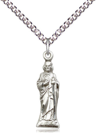 Sterling Silver Saint Jude Medal Catholic Jewelry