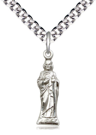 Sterling Silver Saint Jude Medal Catholic Jewelry