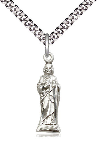 Sterling Silver Saint Jude Medal Catholic Jewelry