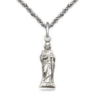Sterling Silver Saint Jude Medal Catholic Jewelry