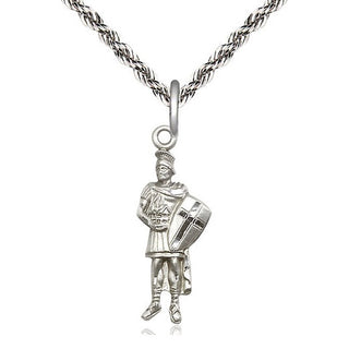 Sterling Silver Saint Florian Medal Catholic Jewelry