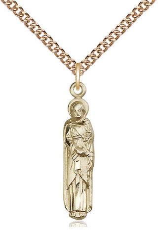 14kt Gold Saint Joseph Medal