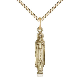 14kt Gold Filled Madonna & Child Medal Catholic Jewelry