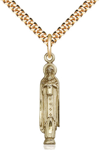 14kt Gold Filled Madonna & Child Medal Catholic Jewelry