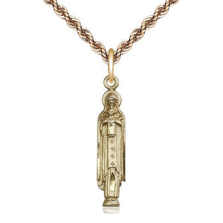 14kt Gold Madonna & Child Medal