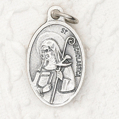 Bulk Saint Scholastica Pray for Us Medals