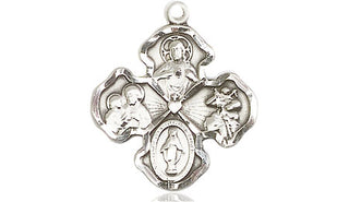 Pewter 4-Way Medal