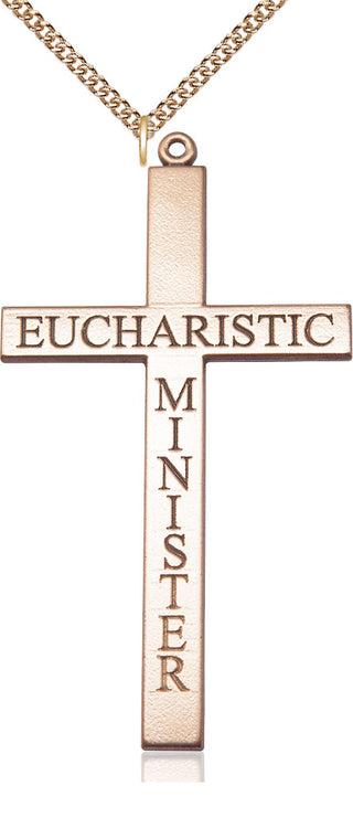 14kt Gold Eucharistic Minister Cross Medal
