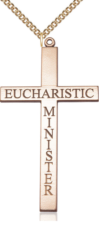 14kt Gold Eucharistic Minister Cross Medal