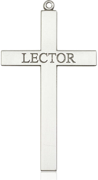 Sterling Silver Lector Cross Medal