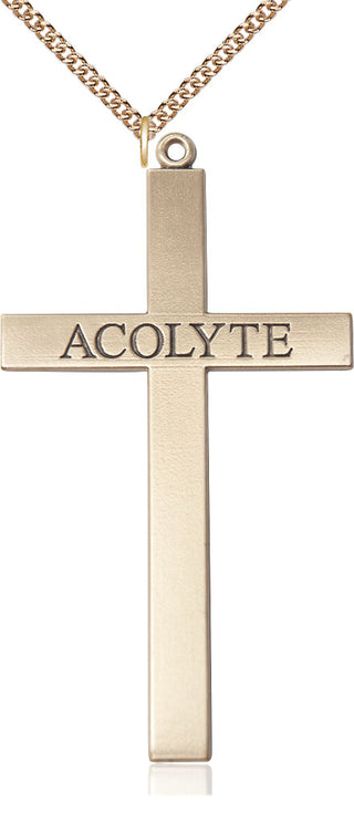 14kt Gold Acolyte Cross Medal