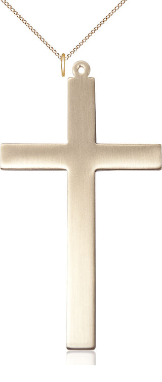 14kt Gold Filled Cross Medal Catholic Jewelry