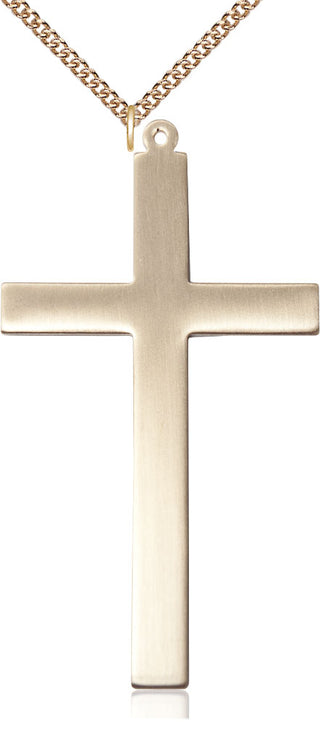 14kt Gold Cross Medal