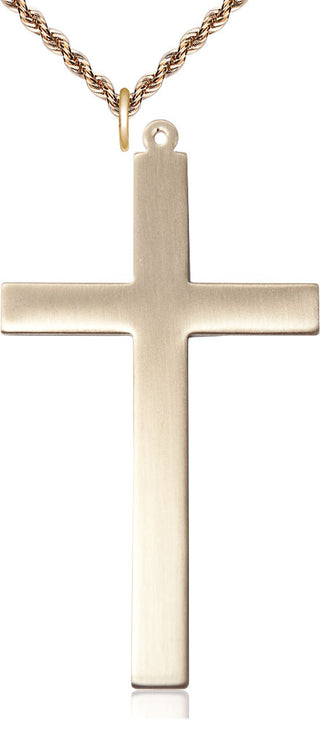 14kt Gold Cross Medal