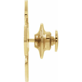 14K Yellow The Missing Peace Lapel Pin