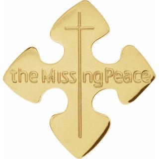 10K Yellow The Missing Peace Pocket Piece