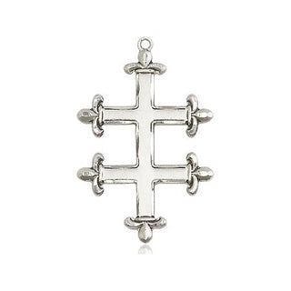 Sterling Silver Cross of Lorraine Medal
