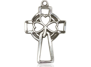 Pewter Shamrock Cross Medal