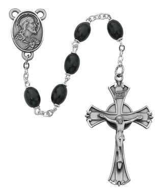 Black Wood Rosary