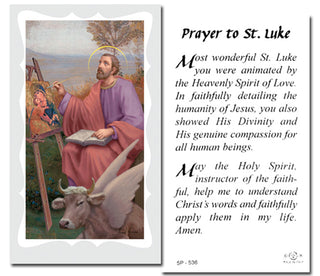 100-Pack - St Luke With Prayer