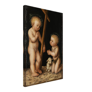 Christ Child and Infant St. John Canvas Print - view 5