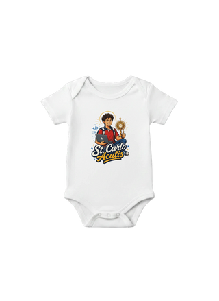 St. Carlo Acutis Baby Onesie