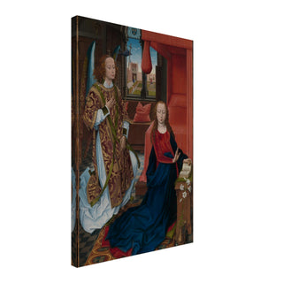 Early Netherlandish Annunciation Canvas Print - view 5