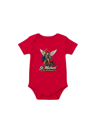 St. Michael the Archangel Baby Onesie - view 3