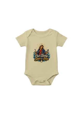 Our Lady Star of the Sea Baby Onesie - view 8
