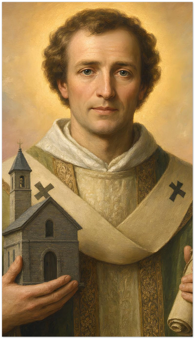 St. Ursus of Aosta Holy Cards
