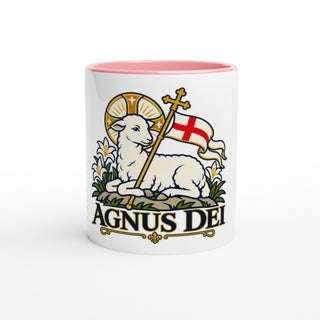 'Agnus Dei' Lamb of God Color Mug - view 3