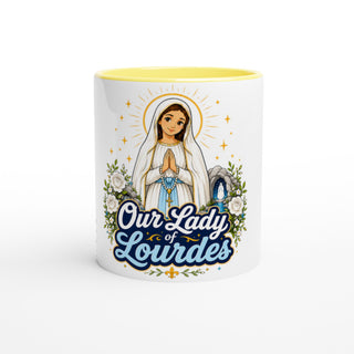 Our Lady of Lourdes Color Mug