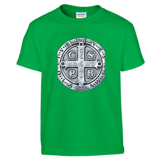 St. Benedict Medal Kids T-Shirt - view 3