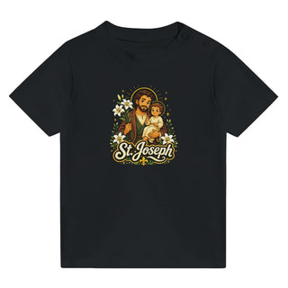 St. Joseph and Child Jesus Baby T-Shirt - view 2
