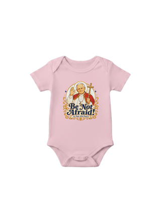 St. John Paul II 'Be Not Afraid' Baby Onesie - view 6